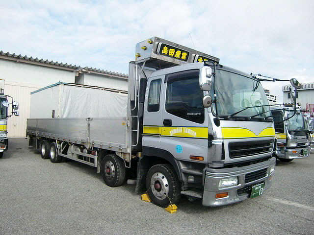 増トン大型低床エアサス平車